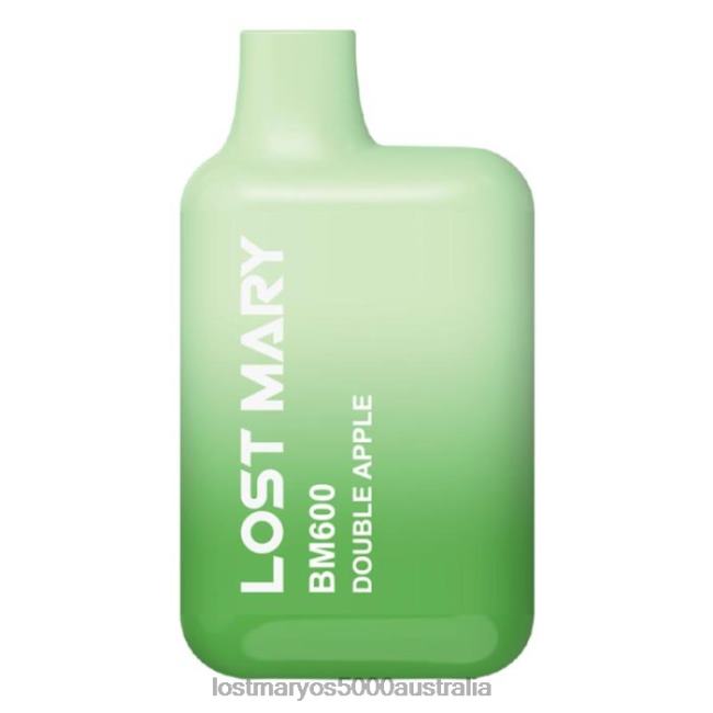 LOST MARY BM600 Disposable Vape Double Apple JPDZX141 Lost Mary Vape Australia