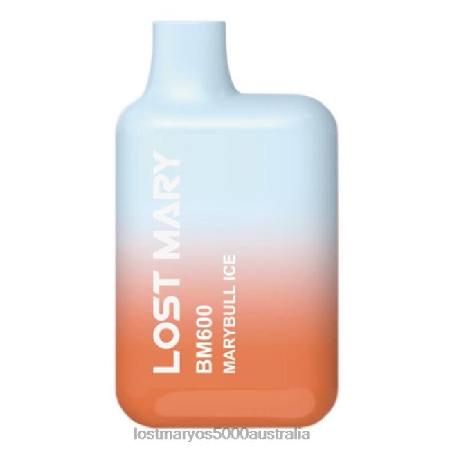 LOST MARY BM600 Disposable Vape Marybull Ice JPDZX152 Lost Mary Bm615 Australia