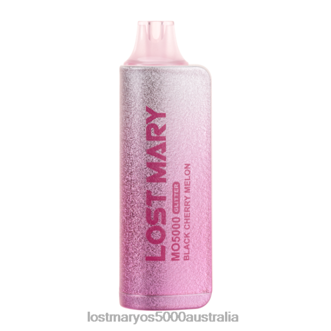 LOST MARY MO5000 Glitter Edition Black Cherry Melon JPDZX121 Lost Mary Vape Australia