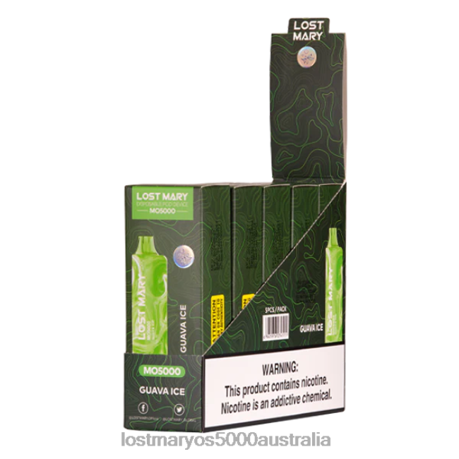 LOST MARY MO5000 Guava Ice JPDZX36 Lost Mary Vape Flavors