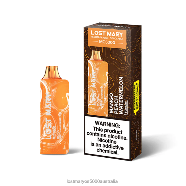 LOST MARY MO5000 Mango Peach Watermelon JPDZX48 Lost Mary Flavours Ranked