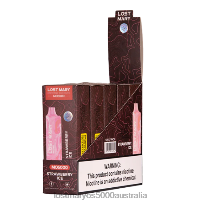 LOST MARY MO5000 Strawberry Ice JPDZX66 Lost Mary Vape Flavors