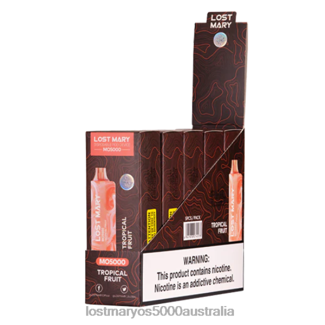 LOST MARY MO5000 Tropical Fruit JPDZX76 Lost Mary Vape Flavors