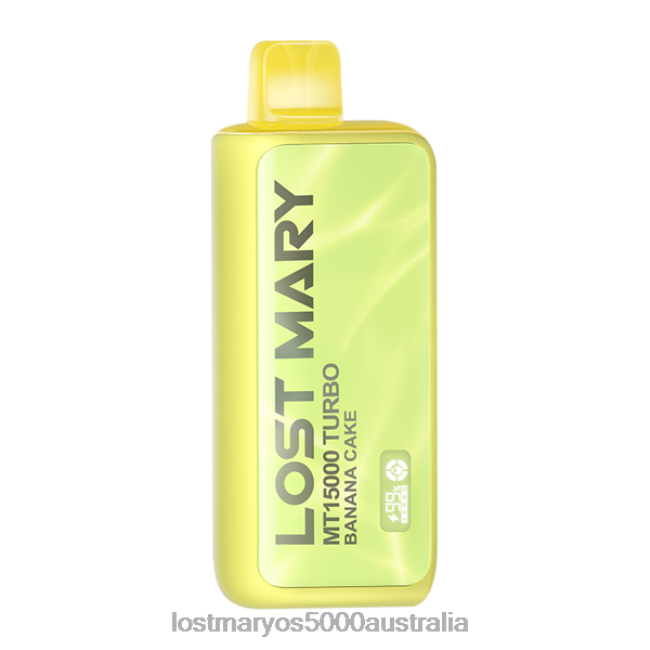 LOST MARY MT15000 Turbo Banana Cake JPDZX106 Lost Mary Vape Flavors