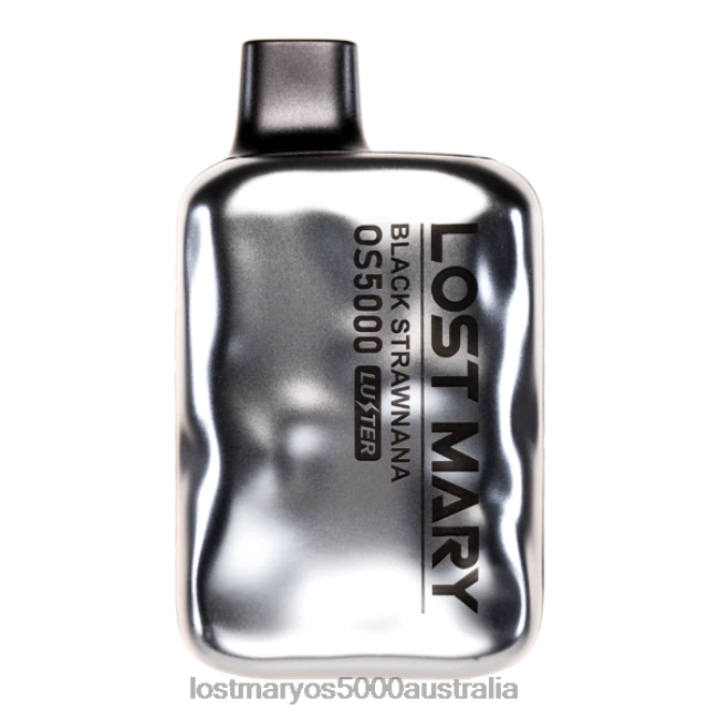 LOST MARY OS5000 Luster Black Strawnana JPDZX11 Lost Mary Vape Australia