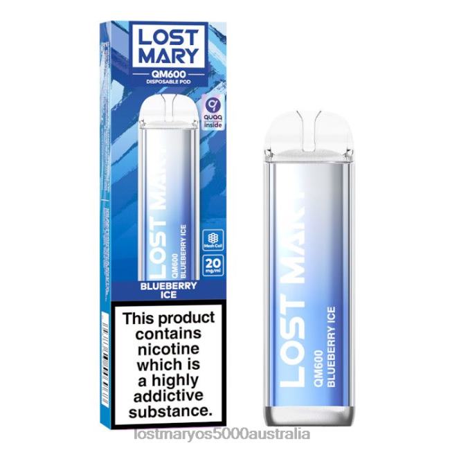 LOST MARY QM600 Disposable Vape Blueberry Ice JPDZX157 Lost Mary Vape Price