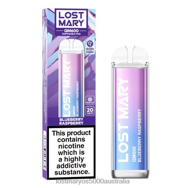 LOST MARY QM600 Disposable Vape Blueberry Raspberry JPDZX158 Lost Mary Flavours Ranked
