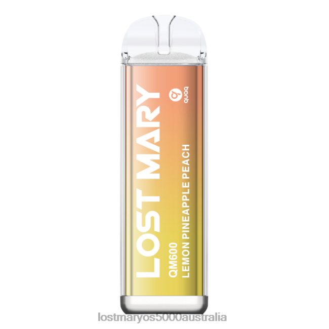 LOST MARY QM600 Disposable Vape Lemon Pineapple Peach JPDZX163 Lost Mary Vape Sydney