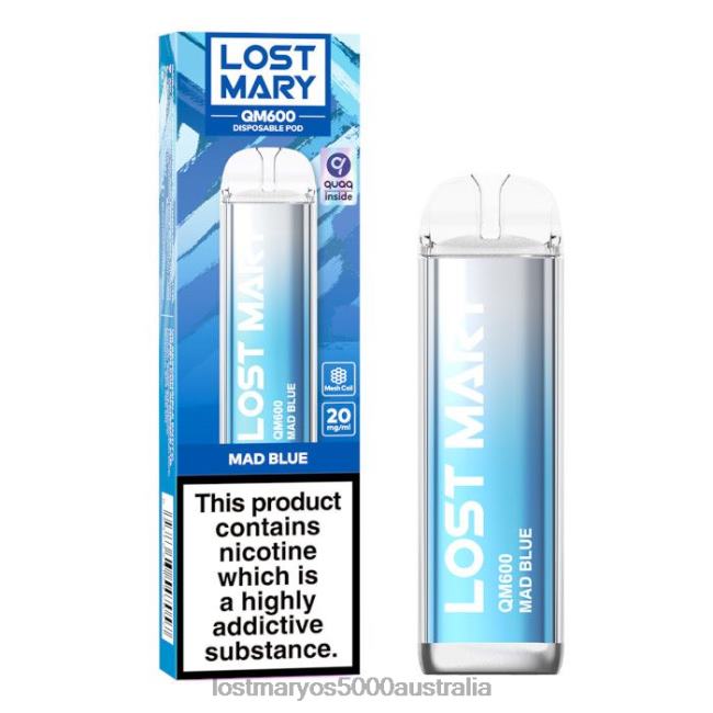 LOST MARY QM600 Disposable Vape Mad Blue JPDZX160 Lost Mary Wholesale