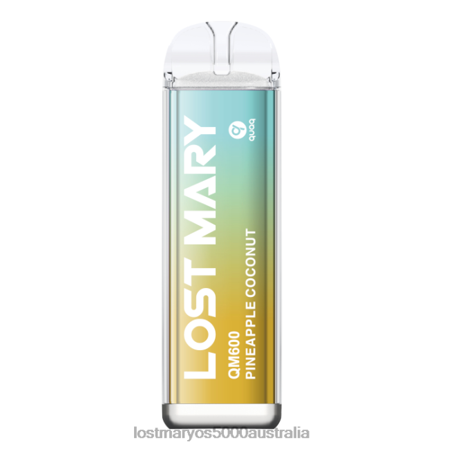 LOST MARY QM600 Disposable Vape Pineapple Coconut JPDZX169 Lost Mary Flavours New