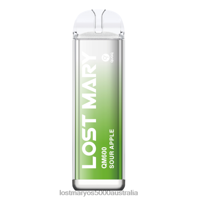 LOST MARY QM600 Disposable Vape Sour Apple JPDZX165 Lost Mary Flavours