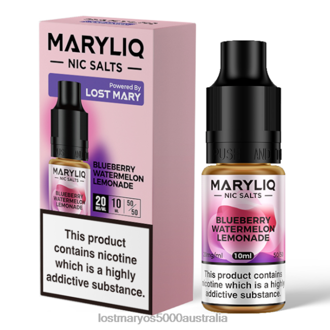 LOST MARY MARYLIQ Nic Salts - 10ml Blueberry JPDZX208 Lost Mary Flavours Ranked