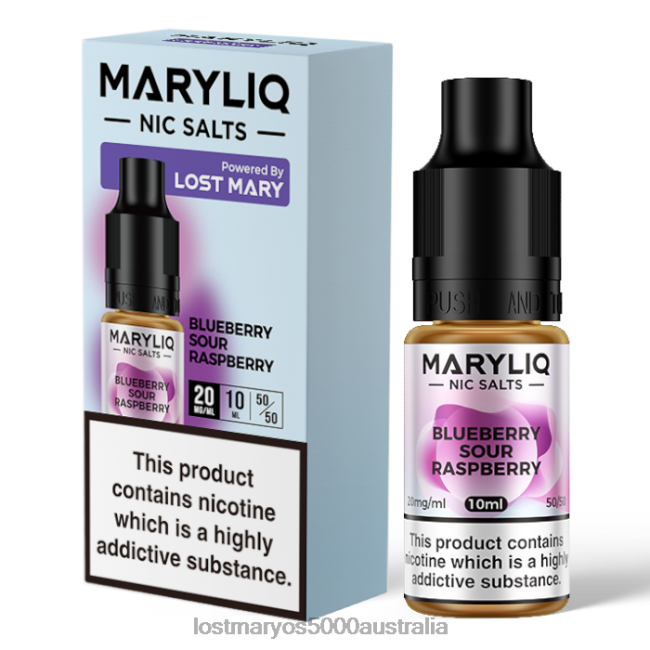 LOST MARY MARYLIQ Nic Salts - 10ml Blueberry Sour Raspberry JPDZX207 Lost Mary Vape Price