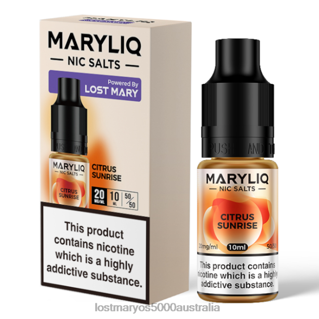 LOST MARY MARYLIQ Nic Salts - 10ml Citrus JPDZX210 Lost Mary Wholesale