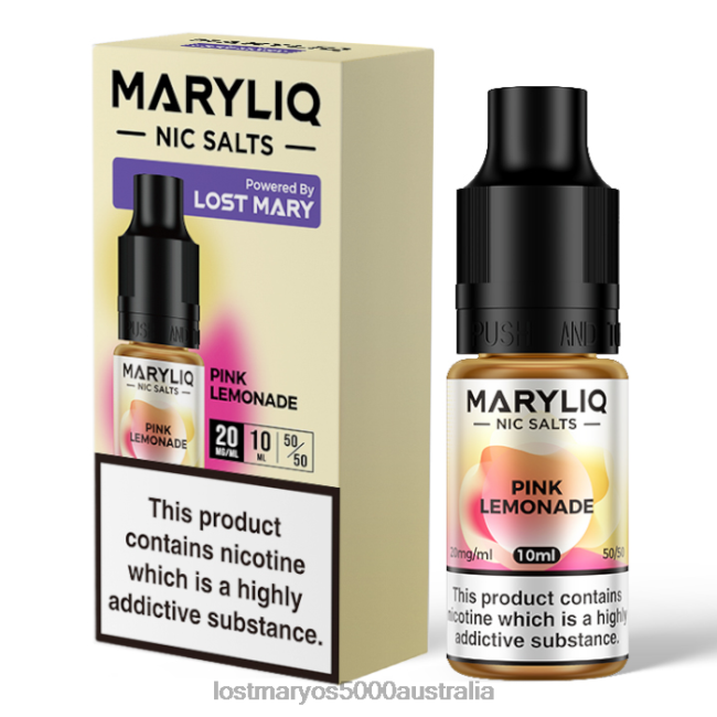 LOST MARY MARYLIQ Nic Salts - 10ml Pink JPDZX215 Lost Mary Flavours