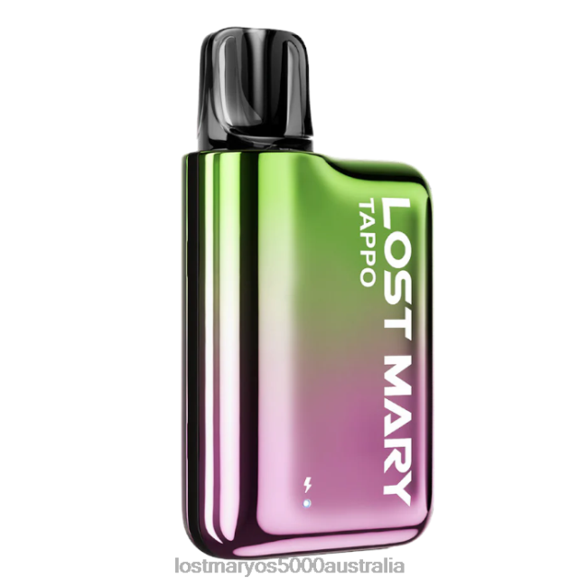 LOST MARY Tappo Prefilled Pod Kit - Prefilled Pod Green Pink + Watermelon JPDZX175 Lost Mary Flavours